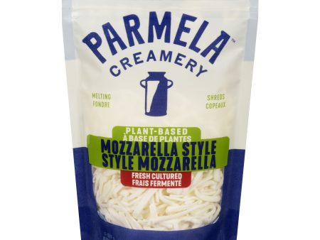 Parmela Creamery - Shredded Mozzarella Style, 198 g Hot on Sale