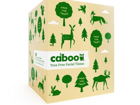 Caboo - Bamboo Facial Tissue 3 Ply Cube, 60 Count Online