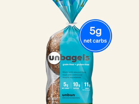 unBun by Keto Buns - Unbagels Everything, 360 g For Cheap