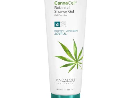 Andalou Naturals - CannaCell, Shower Gel (Joyful), 236mL For Cheap