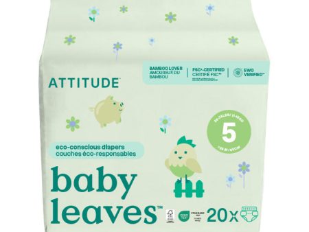 Attitude - Baby Diapers Size 5, 20 Count Sale