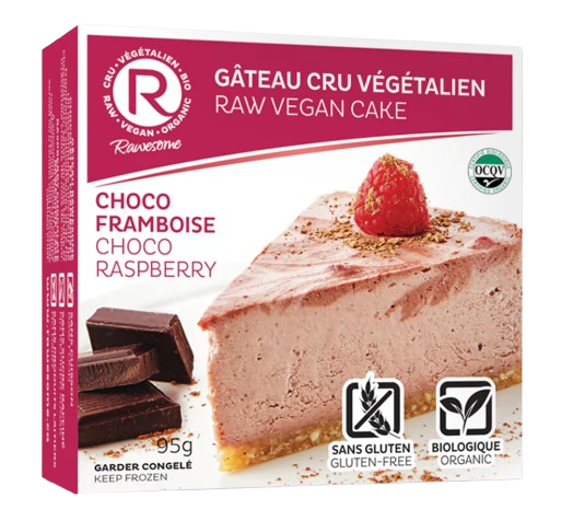 Rawesome - Choco Raspberry Raw Vegan Gluten Free Cake, 95 g Supply