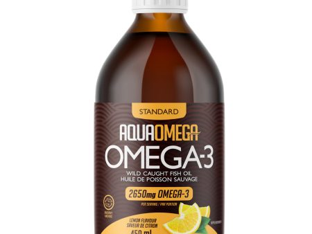 AquaOmega - Standard Omega-3 - Lemon, 450ML Discount