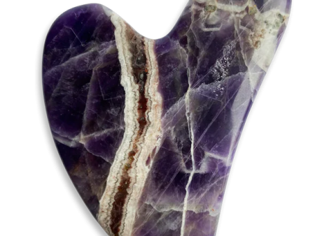 Happy Natural Products - Gua Sha - Amethyst, Each Hot on Sale