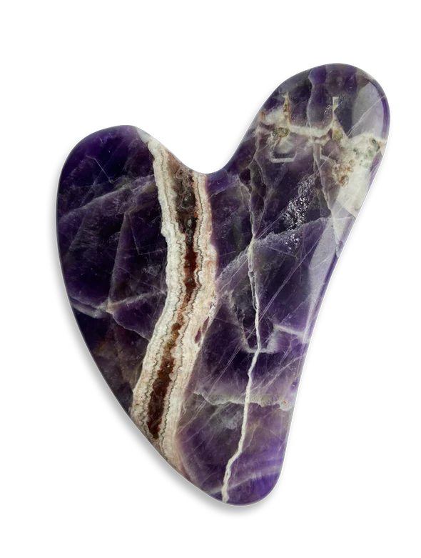 Happy Natural Products - Gua Sha - Amethyst, Each Hot on Sale