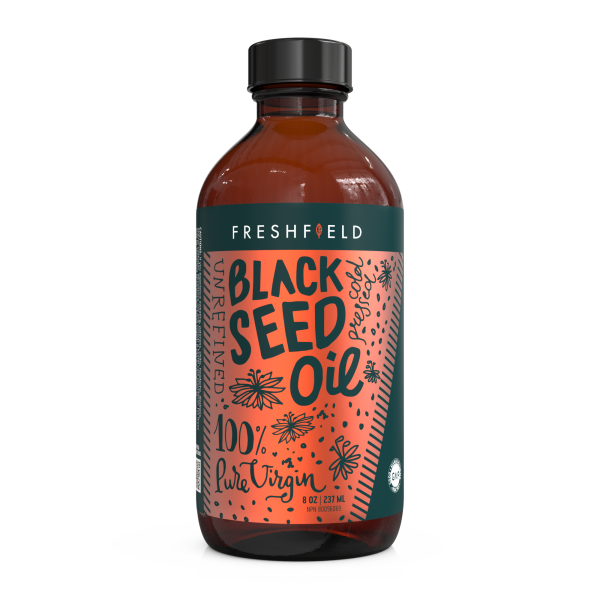 Freshfield - Black Seed Oil, 237 mL Online Hot Sale