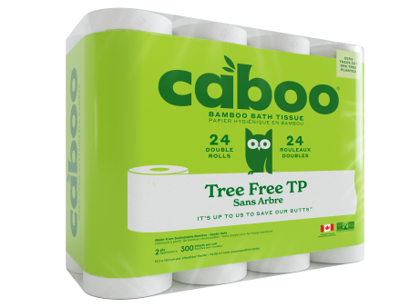 Caboo - Bamboo Bathroom Tissue, 24 Count For Sale